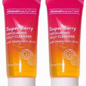 Global Beauty Care Super Berry Exfoliating Jelly Cleanser 2.5 Fl (Set of 2)